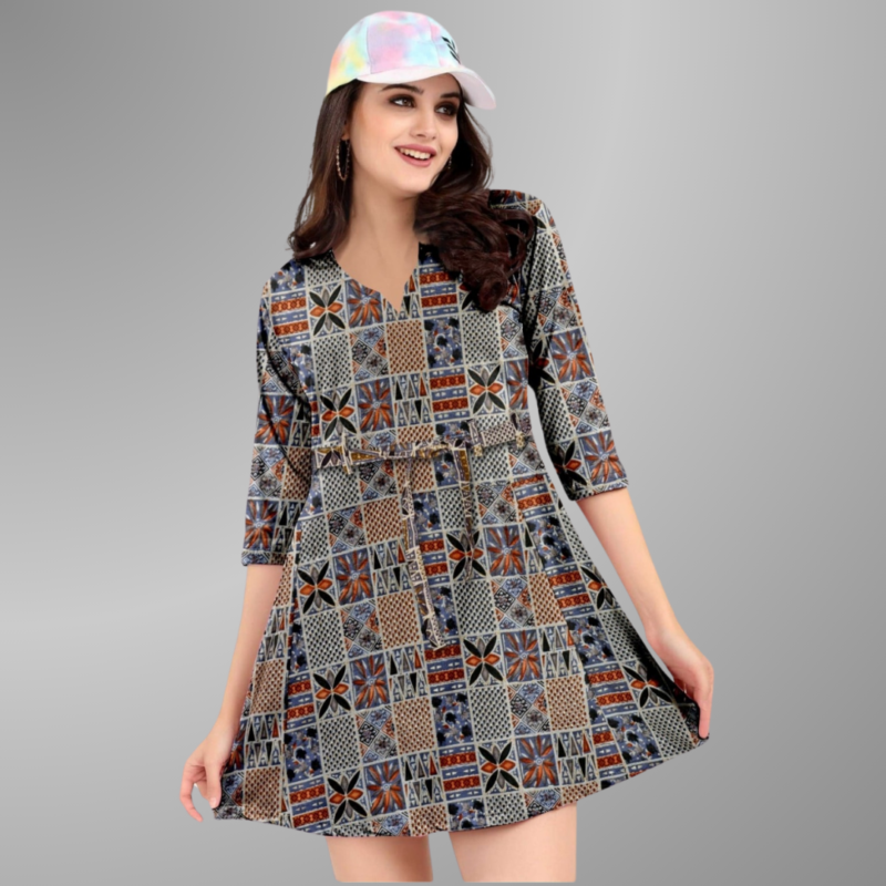 rayon floral tunics for woman