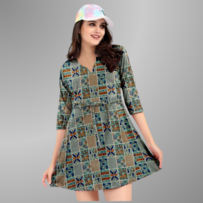 rayon floral tunics for woman