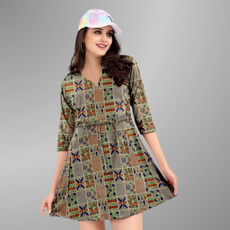 rayon floral tunics for woman